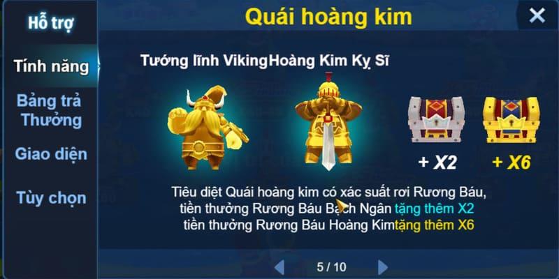 Vũ khí đặc biệt có khả năng tiêu diệt quái trên diện rộng