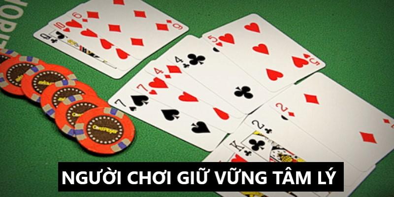 Thành viên giữ vững tâm lý khi chơi game bài HB88